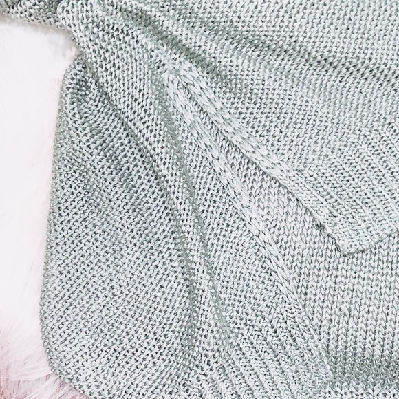 H&M Sage green oversized boho boxy sweater - Picture 4 of 4